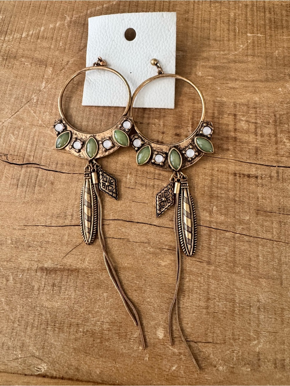 NWT Free People Winona Hoop Earrings 💛
